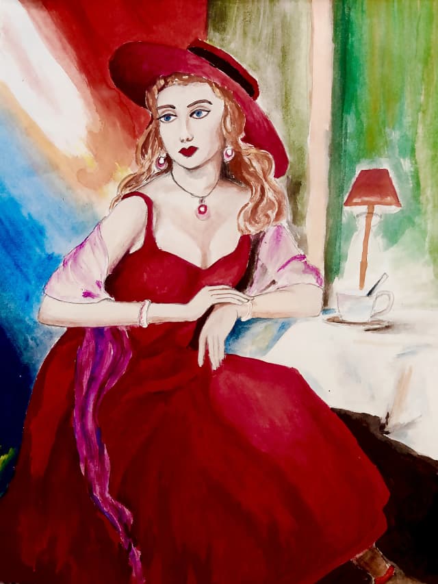 Lady in Red